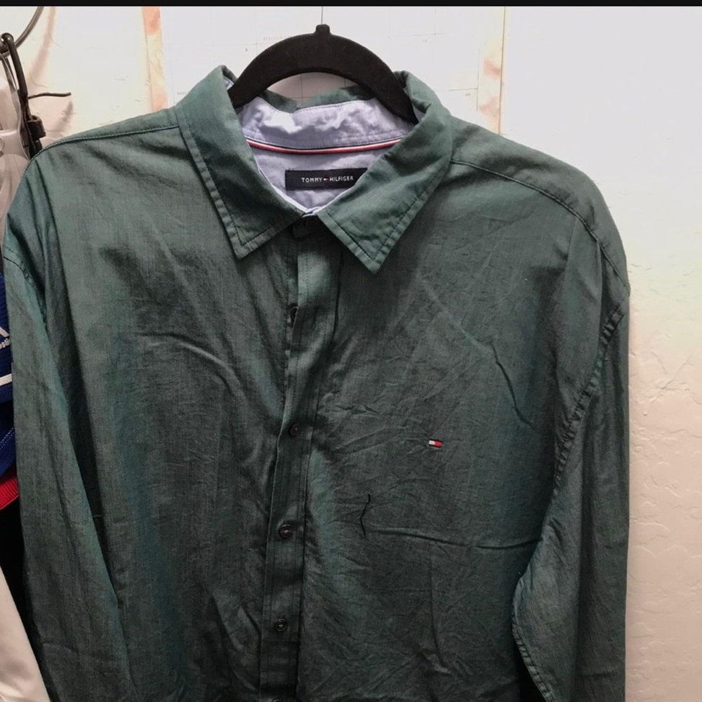 Tommy Hilfiger  Button long sleeve shirt new